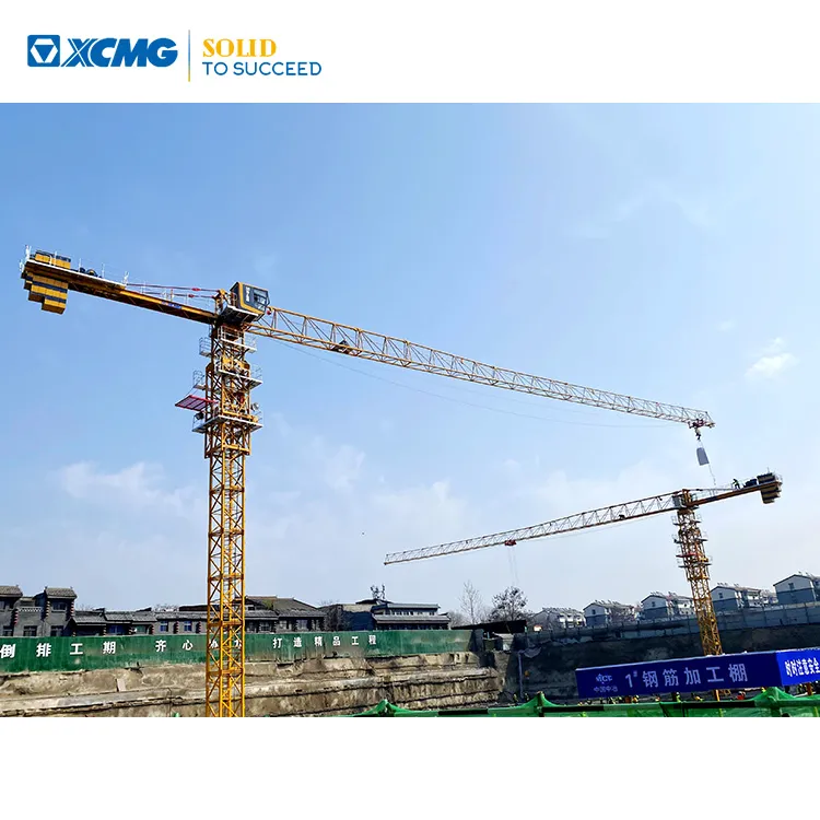 XCMG Official 6 Tons Load Capacity Second-hand Construction Building Tower Crane XGT6010-6S1 for Sal